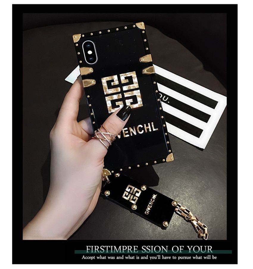 Mobile Phone Case for Xiaomi Redmi 7A 8 8A Note 7 Note 8 Note 8 Pro Note 9 Note 9s Note 9 Pro Note 9 Pro Max Redmi 9 9A 9C Casing Back Cover HP With Tag Metal Bracelet Fashion Tide Brand Redmi HP