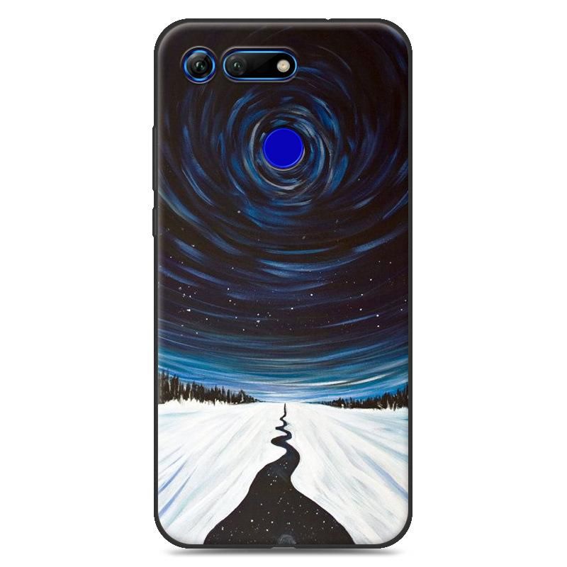 Luxury Fashion Painted TPU Soft Silicone Phone Casing for Huawei Honor View 20