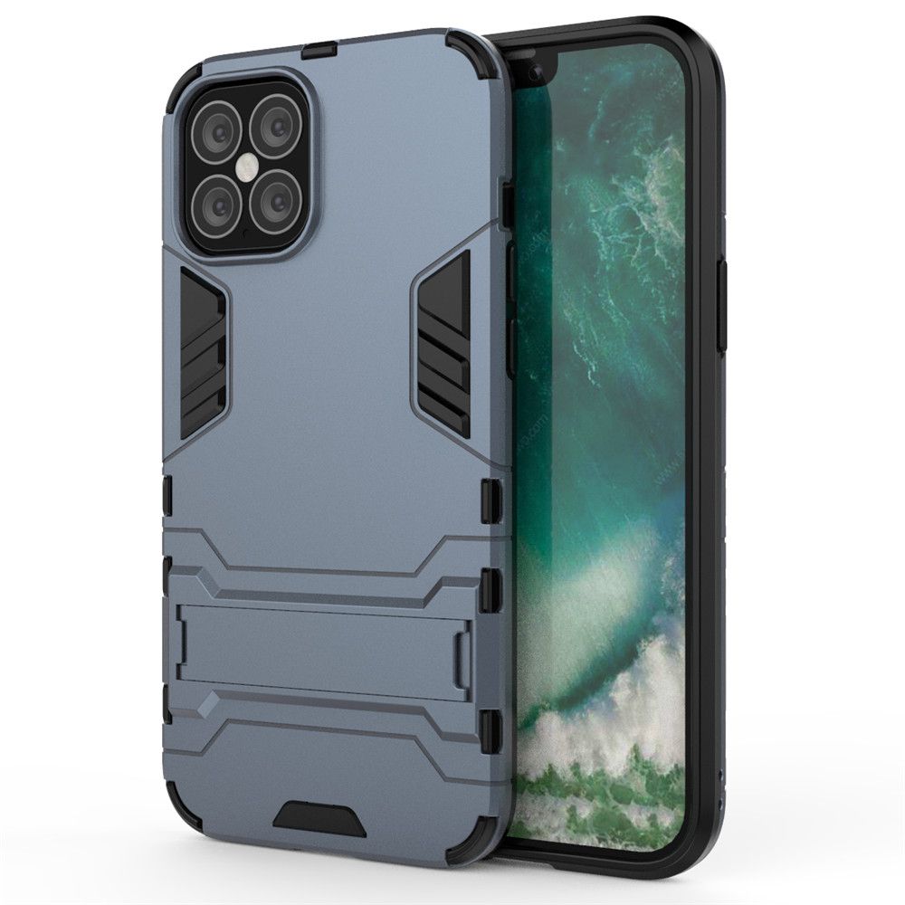 For Apple iPhone XS Max Case Slim Heavy Duty Hardcase Camera Protection Back Cover with Kickstand