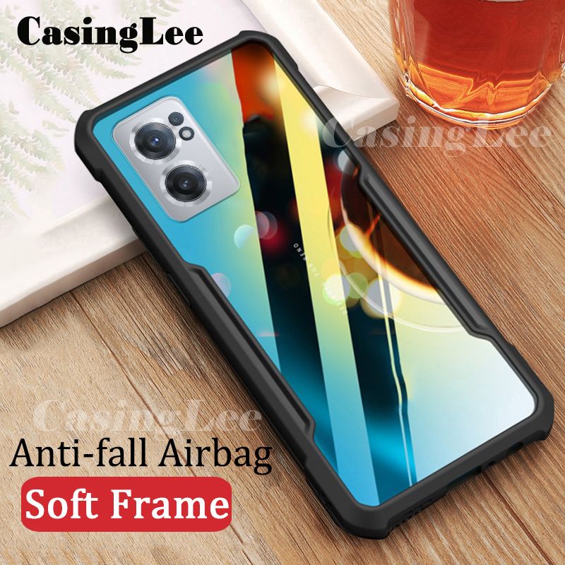 Casinglee for OnePlus NordCE2 5G case Transparent clear Airbag protector Soft Frame Hard Armor Cover OnePlus NordCE2 5G Phone case cover For girls and Boys