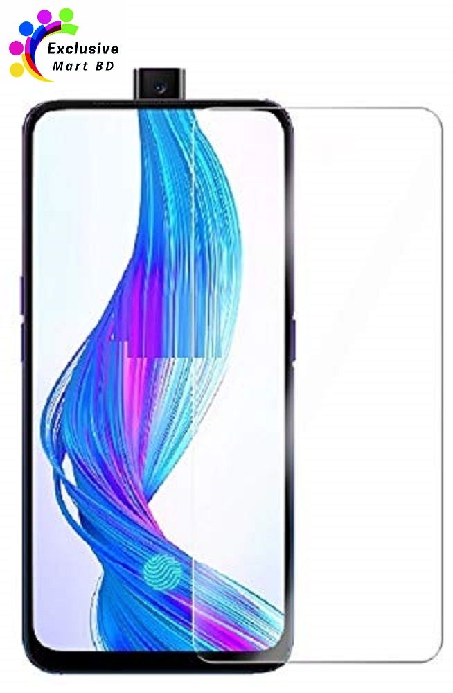 Realme X Tempered Glass Screen Protector 2.5D - Transparent