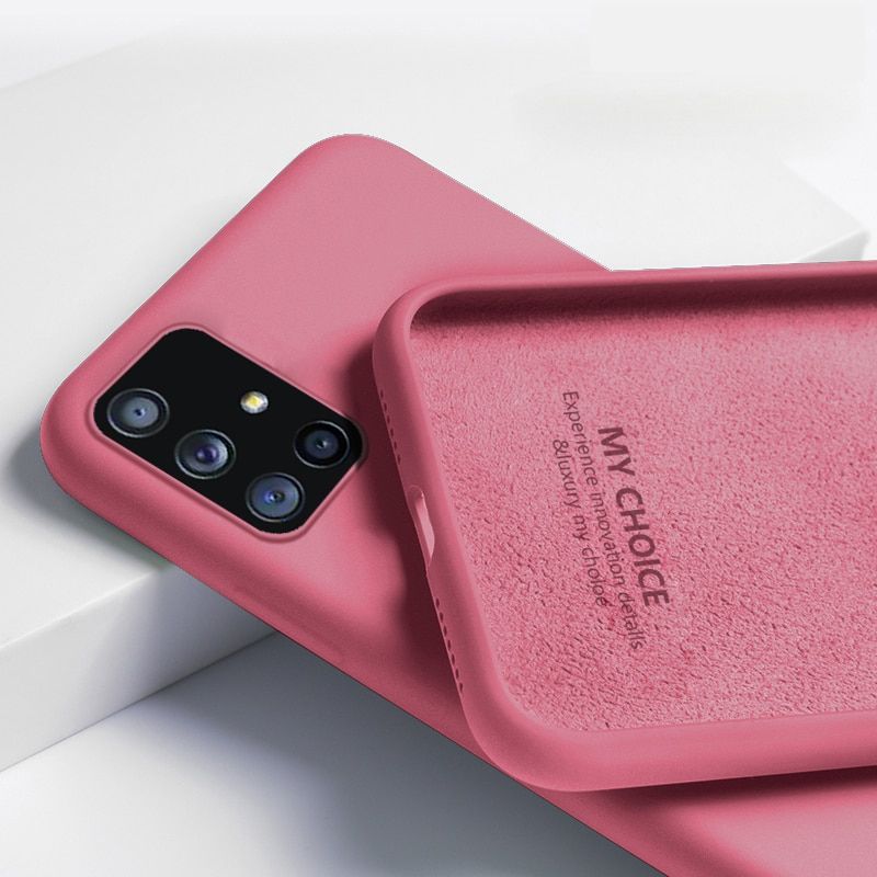 New   Silicone Soft Case For Samsung A51 A50 S10 Plus S8 S9 S20 FE S21 Plus Ultra S10E A71 A70 A21S A31 Coque