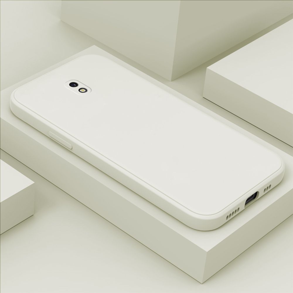 Hontinga for Samsung Galaxy J7 Pro Case Thin Soft Luxury Square Liquid Silicone Phone Case Candy Cover