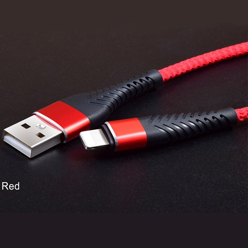 2m 3m Quick Charge Charger Data USB Cable For iPhone XR X XS 12 Mini 11 Pro Max 6 6s 7 8 Plus iPad Origin Mobile Phone Cord Wire