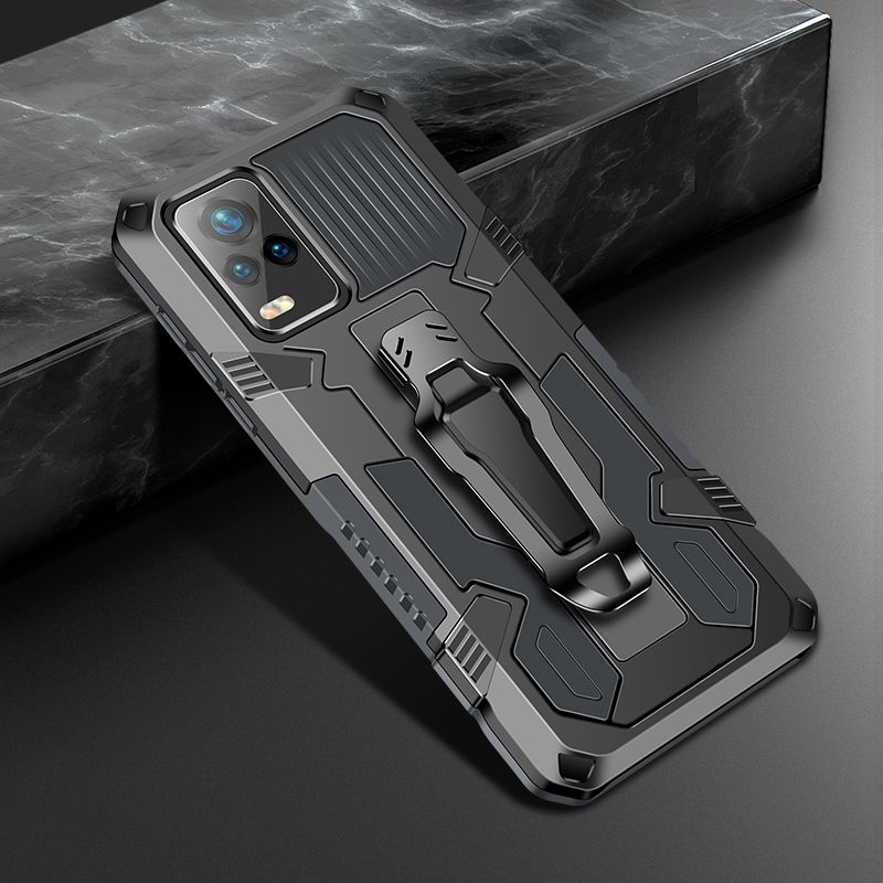 For Vivo V20 New Mechanical Armor Series Fully Upgraded Protective Cover Compatible with Magnetic Car