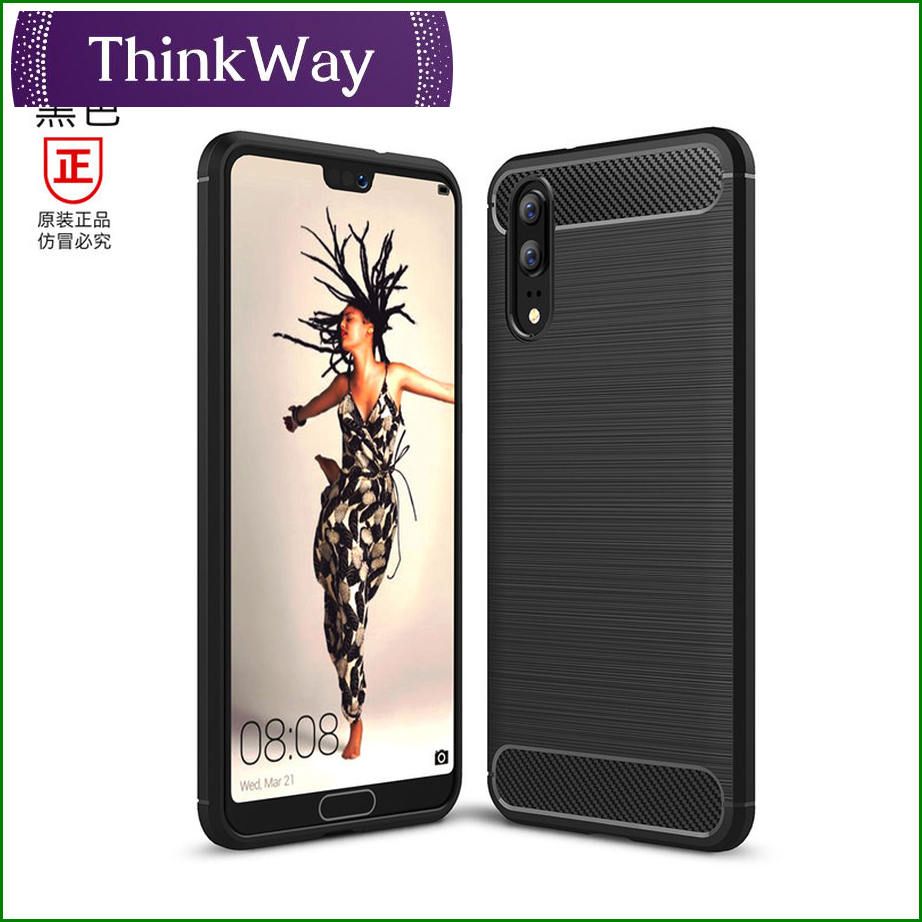 Back Cover Soft TPU Carbon Fiber Texture Brushed Phone Case For Honor 6X/Mate9 lite & P10