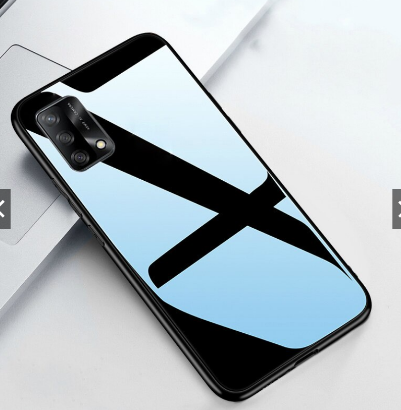 Full Protection Tempered Glass Back Cover for OPPO F19 - Camera