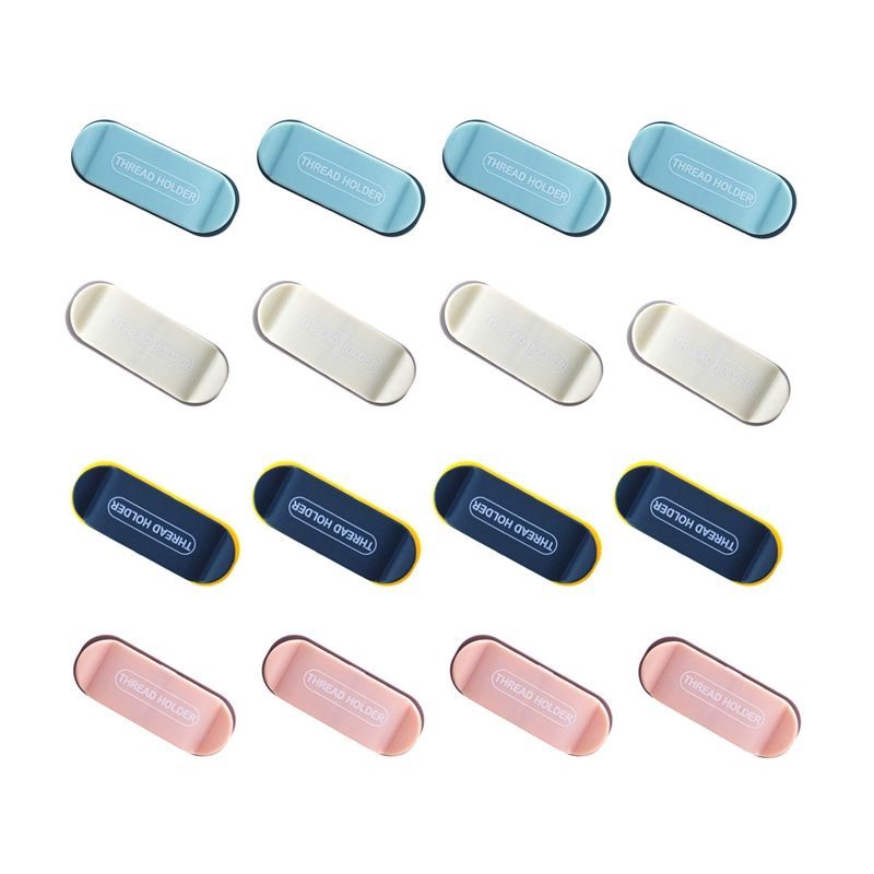 16PCS Cable Tidy Clips Cable Clamp Self-Adhesive Cable Organizer Plug Holder Wire Finishing Clip for Office and Home