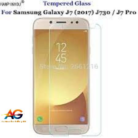 Samsung Galaxy J7 2017 Tempered Glass Screen Protector 2.5D -Transparent