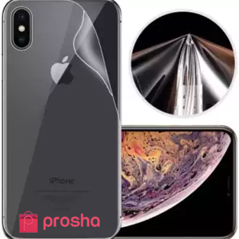 Back Poly Sticker for iPhone XR  Gel Poly Sticker for iPhone XR - Ultra Thin Transparent