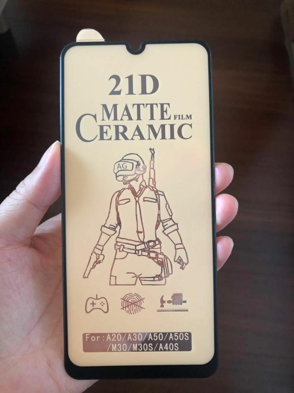 Matte Tempered Glass For Xiaomi Note 9 pro