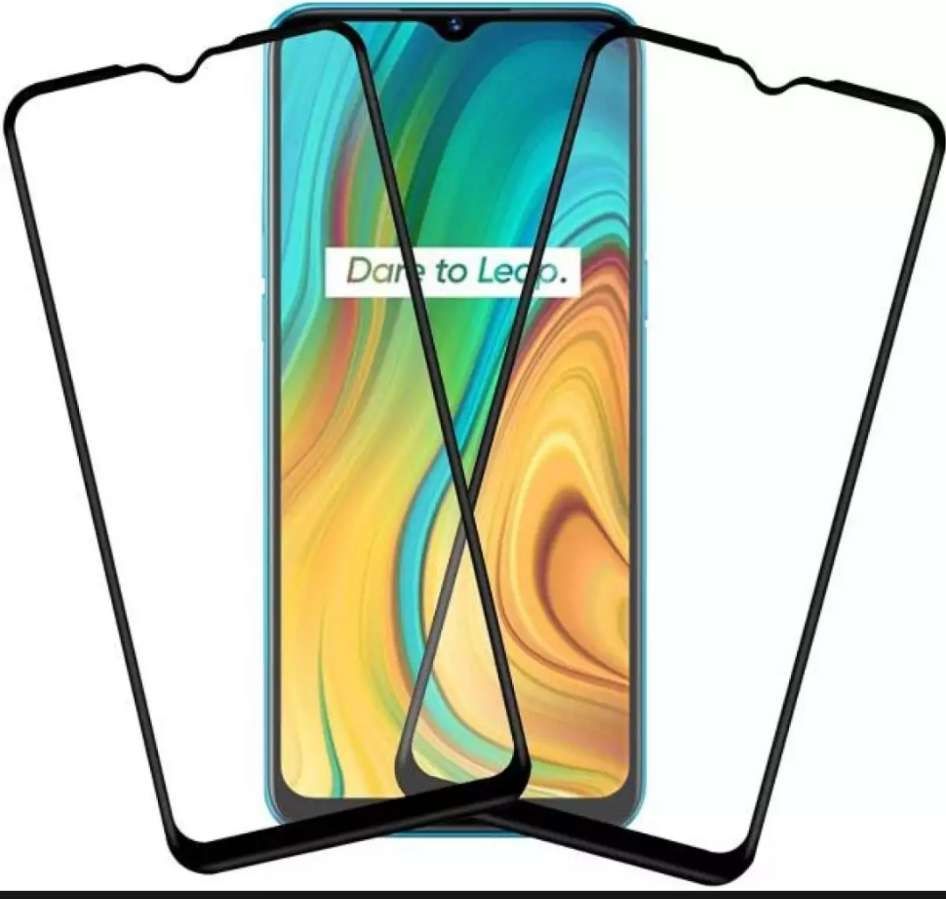 Realme 5/5s/5i/6iC3/C11/C11(2021)/C12/C15/C20/C20A/C21/C25/C25s/C25y/C21y/Narzo 10/10A/20/20A/30A/50i/50A - 11D/21D Glass Screen Protector