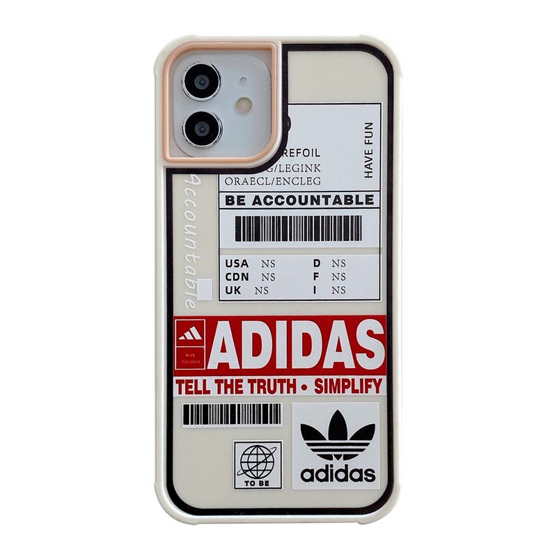 Fashion INS POP Color Clear label Barcode Case For iPhone SE2 2020 2022 apple Soft Silicon Phone Cover Casing