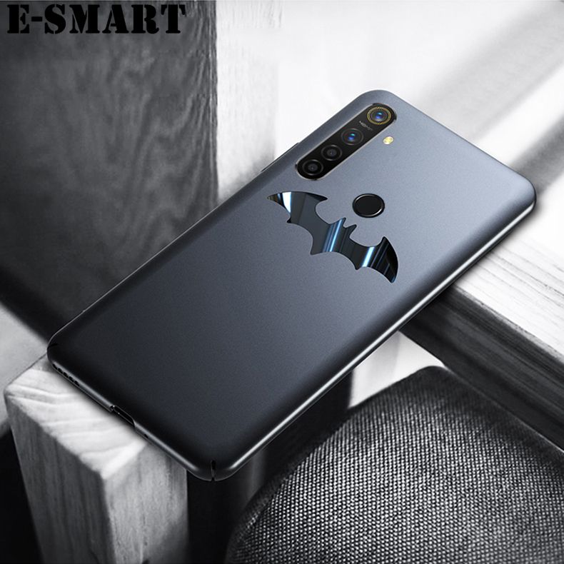 Phone case Realme 6i Batman Back Cover Full protector Metal Bat design Back cover For Realme6i case cover