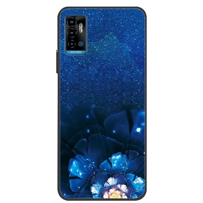For ZTE Blade A71 Case Marble Soft Silicone Back Case for ZTE Blade A71 A 71 Phone Cover BladeA71 2021 a71 Coque Funda Bag New