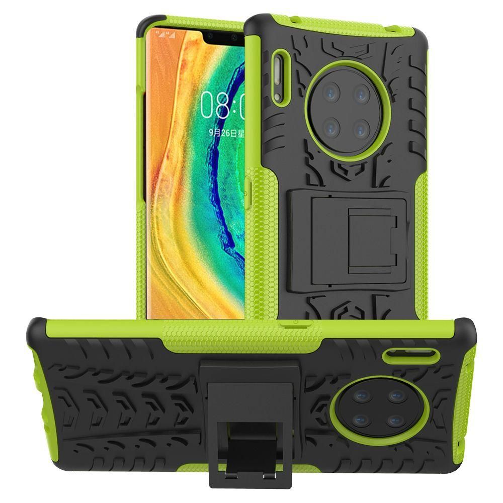 Heavy Duty Armor Tough Hybrid Shockproof Dual Layer Kickstand Protective Case Cover For Huawei Mate 30 Pro