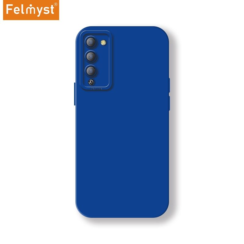 For Honor V30 Back Mobile Phone Case Simple Luxury Colorful Liquid Silicone Protect Lens Shockproof Full Soft Cover