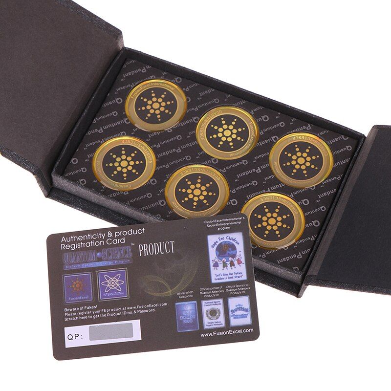 Shield Sticker Phone Sticker For Cell Phone Anti Radiation Protection From EMF Fusion Excel Anti-Radiation 6Pcs/set