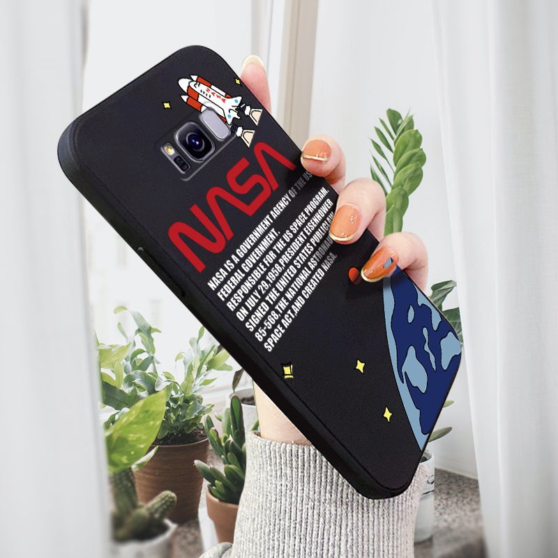 AMORVOR for Samsung Galaxy S8 Plus Back Cover Cartoon Cute Spiderman Side design Soft Case Liquid Silicone Phone Cases