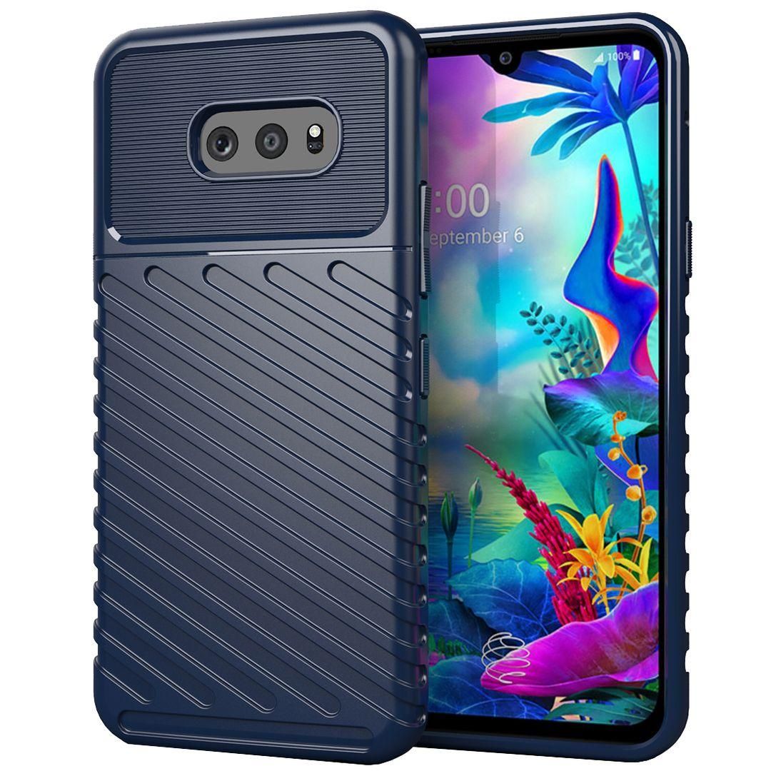 Case for LG V50S ThinQ/G8X ThinQ Soft TPU Raw Material Military Grade Anti-Drop Protection Shell is Suitable