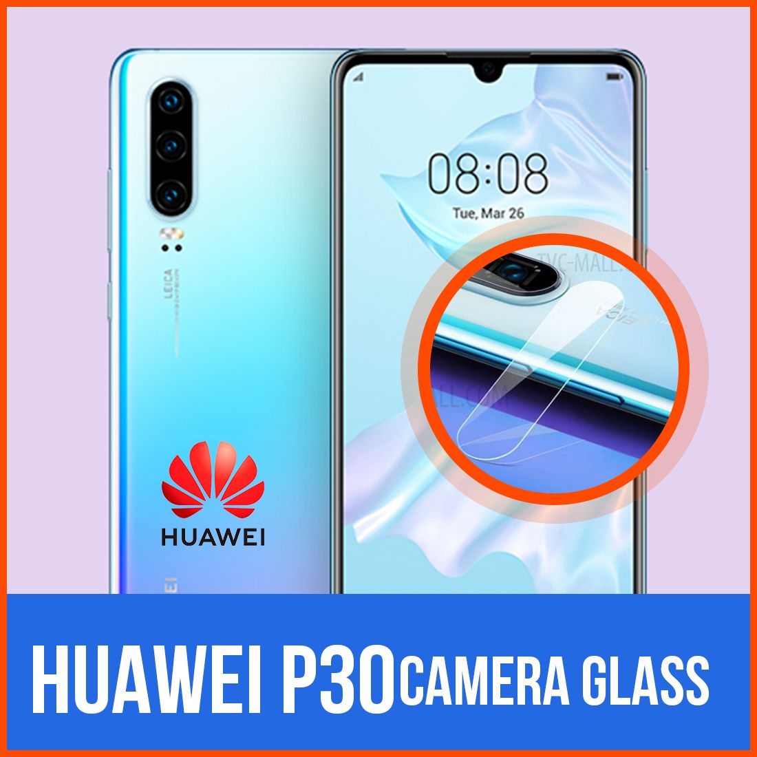 Huawei P30/P20 Camera Lens Protector Film Tempered Glass