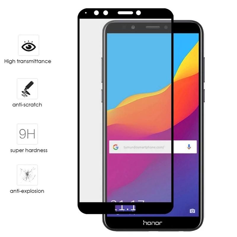 Tempered Glass Screen Protector For Mi Xiaomi Redmi 5 - Black