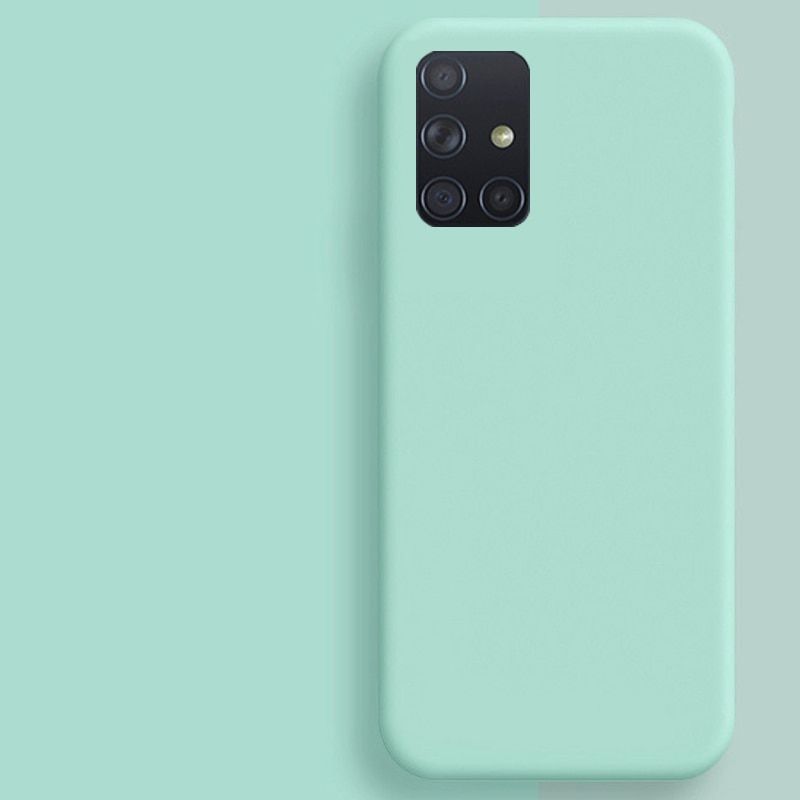 Luxury   Silicone Case For Samsung Galaxy A51 A52 A71 A72 A32 A31 S8 S9 S10 S20 Fe S21 Ultra Plus Note 20 Soft TPU