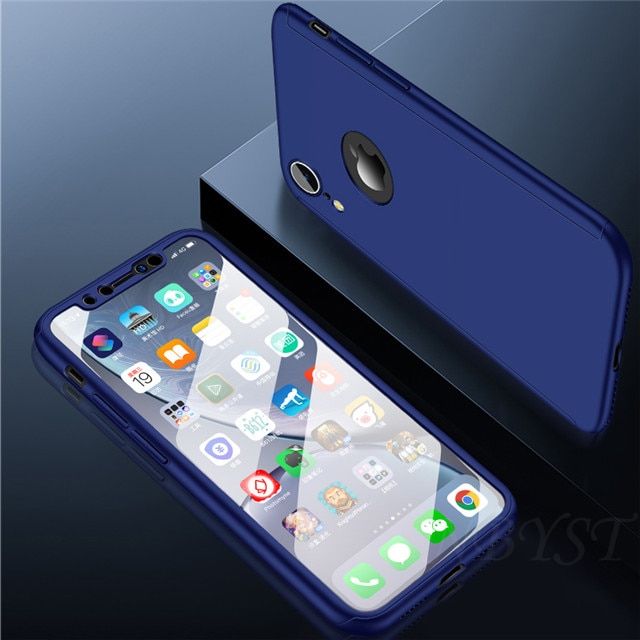 360 Full Cover Shockproof Case For iPhone 13 Pro Max 11 12 Pro XS Max Case Shell iPhone 7 8 6S Plus 5SE 2020 XR Screen Protector