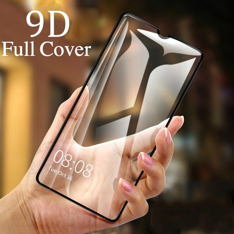 For Oppo F15- Premium Full Cover OG Glass HD Clear Tempered Gorilla Glass Screen Protector.