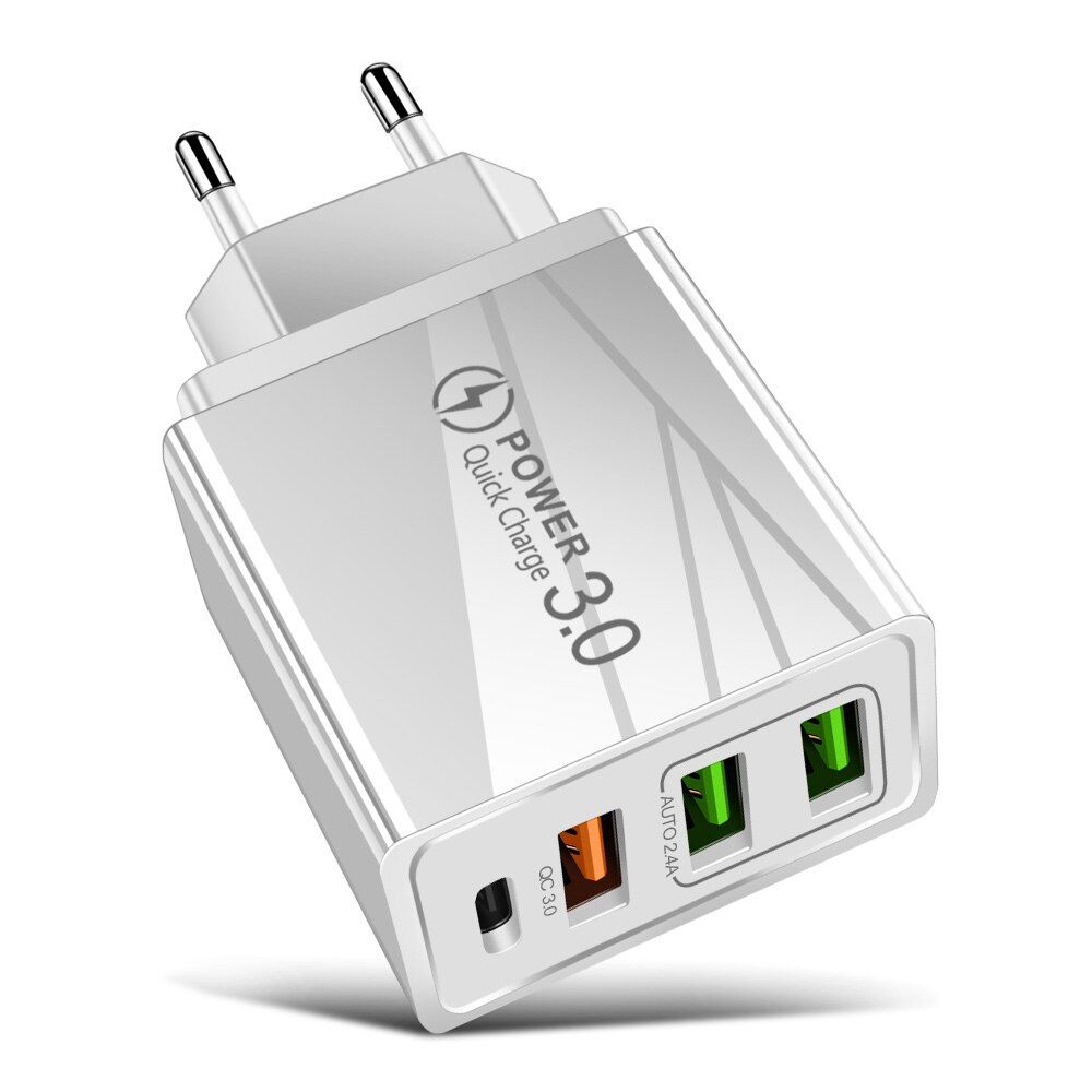 20W USB Type C Charger For iPhone 11 12Pro Max Mini Quick Charge 3.0 QC PD USB-C Travel Wall EU Plug Adapter Fast Phone Charging