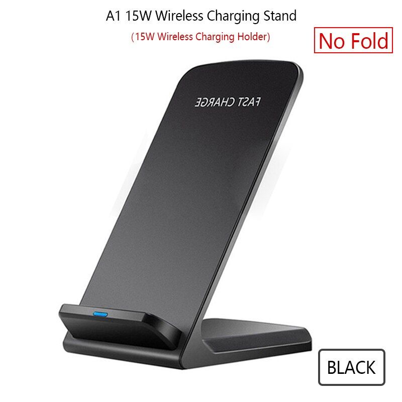 15W Fast Wireless Charer Foldable Stand Pad for iPhone 11 12 Pro Xs  Max XR 8 Samsung S20 S10 Quick Charging Holder Phone Charge