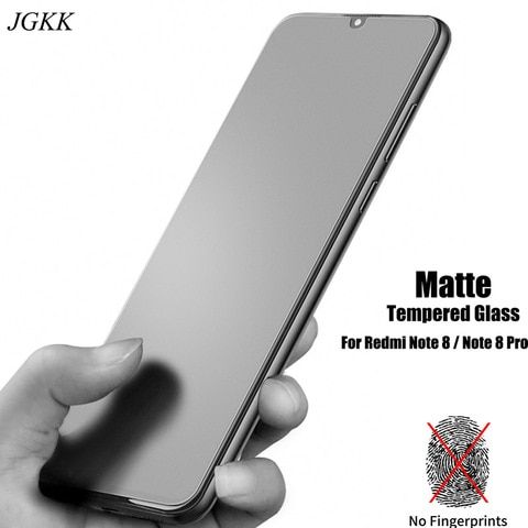 For Xiaomi Redmi Note 8 / Note 8 Pro / Note 9 / Note 10 / Note 10 Pro Max / Poco X3 Pro / X3 / X3 NFC / Poco F3 / Redmi 9 /Redmi 8A Premium Anti-Fingerprint Gaming Matte Front Screen Protector Tempered Glass