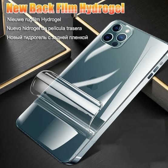 Ultra Thin Transparent Hydrogel Film Screen Protector Soft Back Cover Sticker Protector Clear poly For iPhone 11 To 13 Pro max