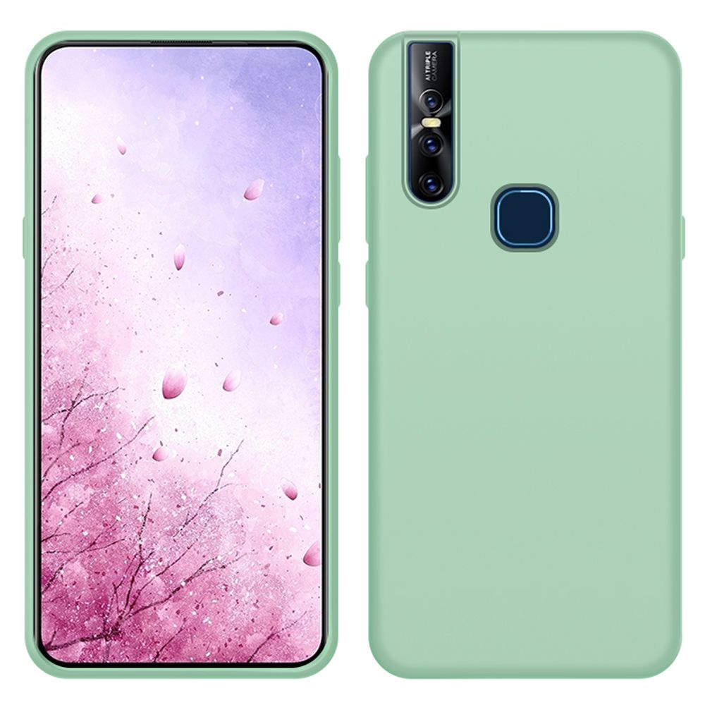Liquid Silicone Soft Cover For VIVO V15 Shockproof Phone Case
