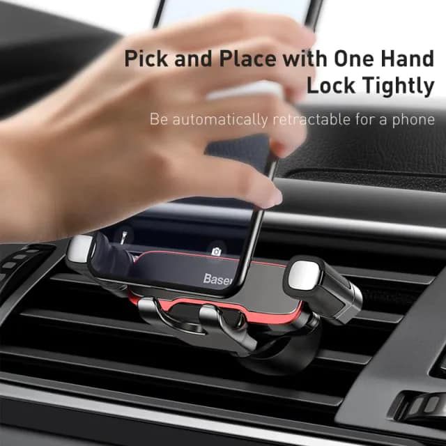Baseus Car Phone Holder for Car Air Vent Mount Cell Phone Support