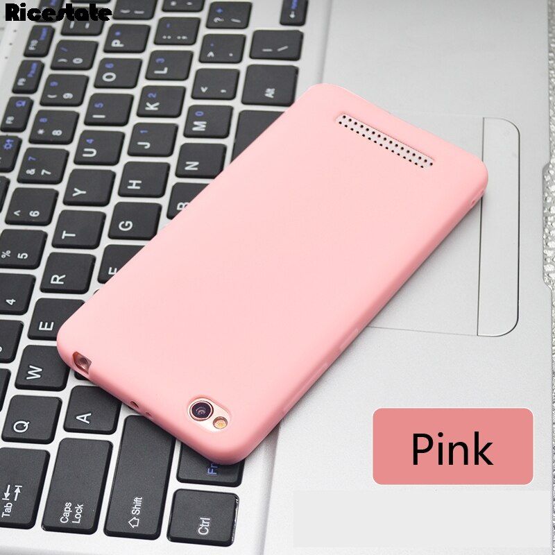 For Xiaomi Redmi 5A 5.0 inch Frosted Soild Color TPU Back Cover For Redmi 5A Redmi5A Silicon soft case
