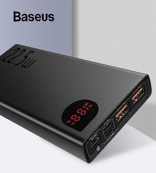 Baseus 22.5W Adaman Metal Digital Display 10000mAh Power Bank Quick Charger