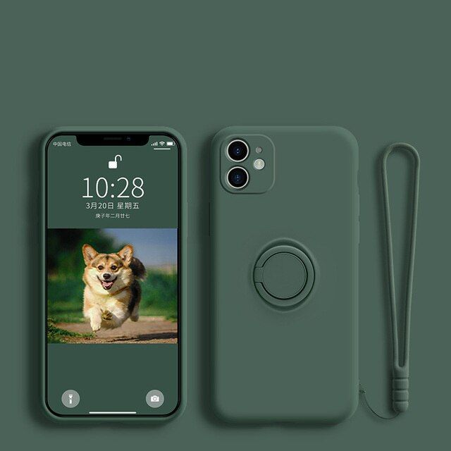 Phone Case For Samsung Galaxy A31 A22 A12 A21S M51 M31S S21 FE Plus Ultra 4G 5G  Sofe Silicagel With Ring Holder TPU Cover