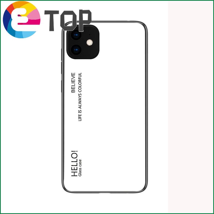 Samsung S21plus mobile phone shell new S20 protective sleeve note20 suitable for 9A52A72M32 gradient glass shell
