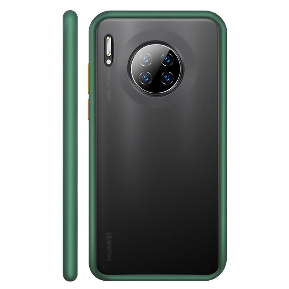 Casing for Huawei Mate 30 Translucent Matte Hard PC Back Flexible Shockproof TPU Bumper Case Cover