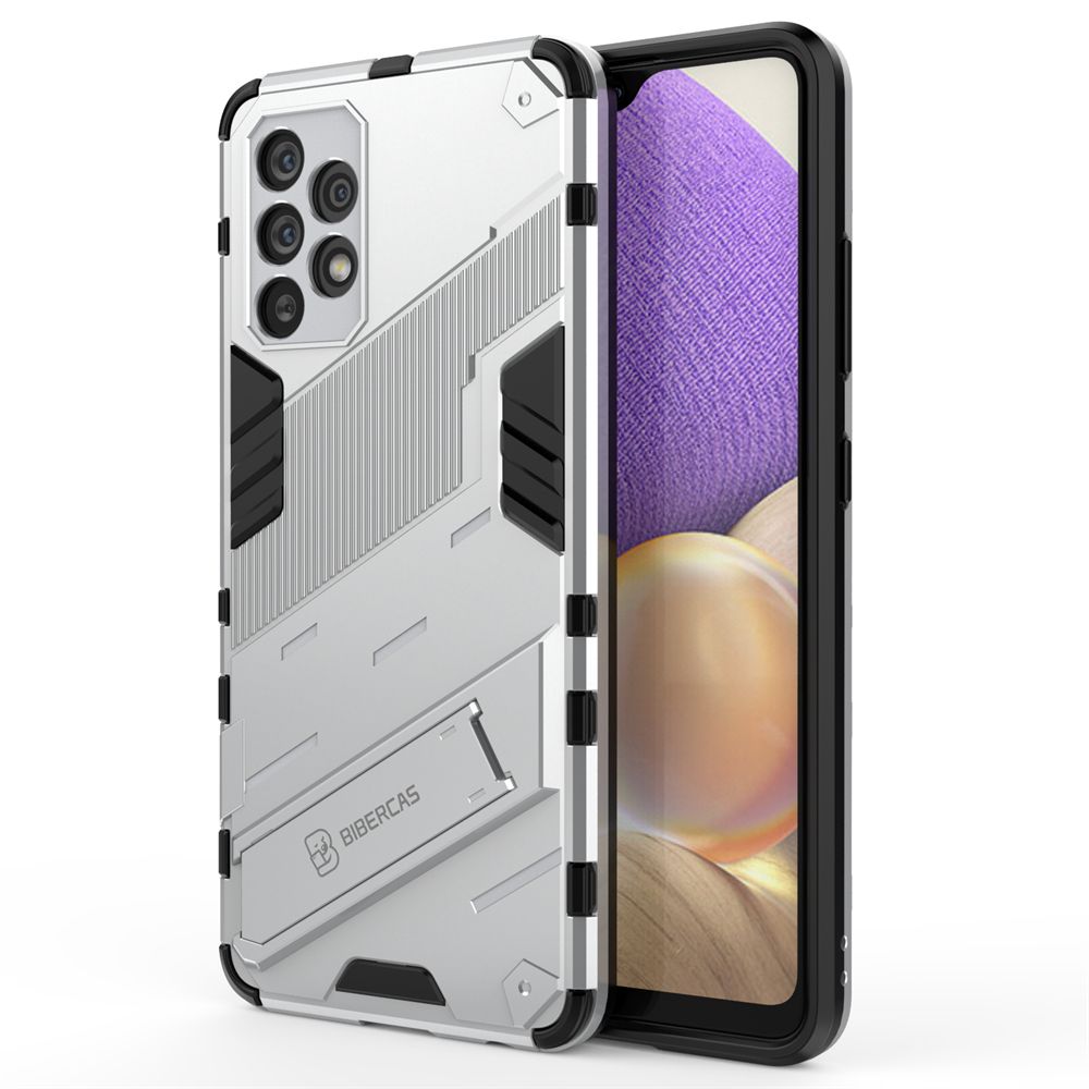 For OPPO A53 Case Camera Protection Back Cover Bumper with Kickstand Phone Stand Hardcase