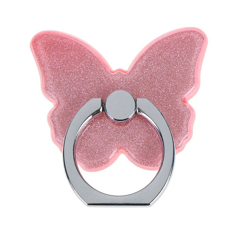 Universal Finger Ring Holder 360 Degree Mobile Phone Smartphone Stand For All Phone Glitter Mount For Cell Round Phone Holder