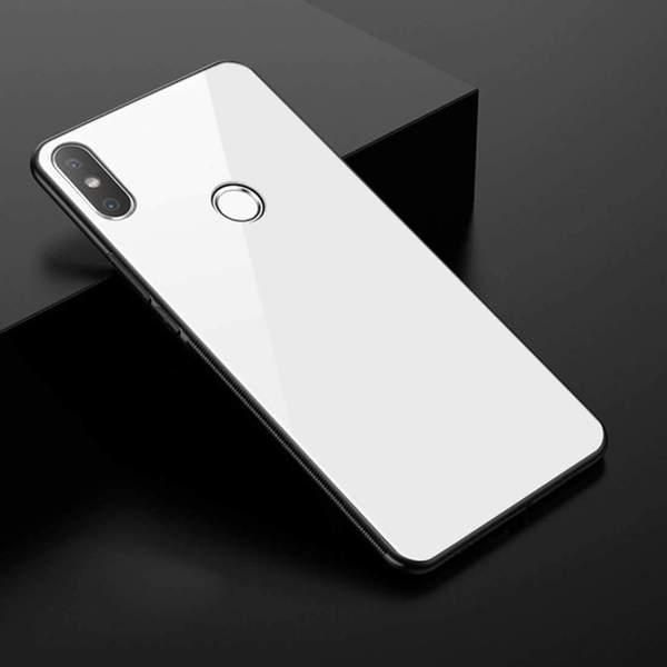 Glass Case For Redmi S2 -White