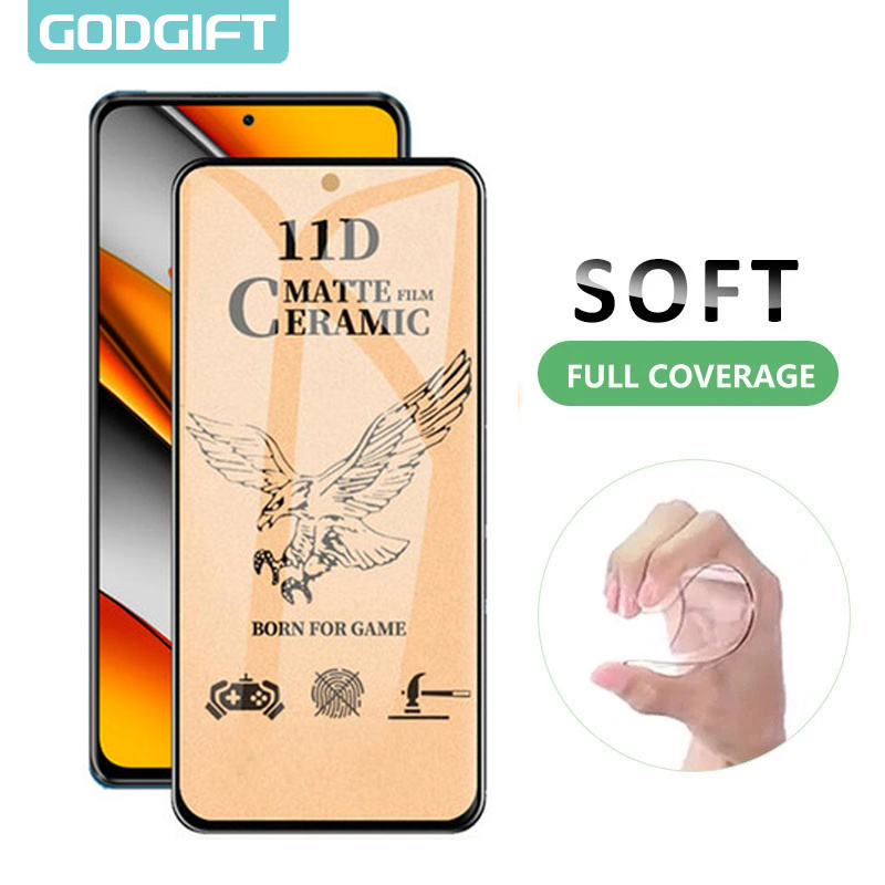 For Xiaomi Mi POCO F3 / POCO F3 GT Flexible Matte Tempered Glass Screen Protector