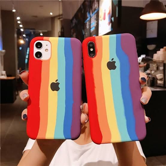 Solid Colour Silicon Case For Apple Iphone 6/6G /6 Plus /7/8 /7 Plus /8 Plus /X /Xs /Xs Max / Xr /11 / 11 Pro /11 Pro Max /12 /12 Pro /12 Pro Max /13 /13 Pro /13 Pro Max - Phone Back Cover - Phone - Camera