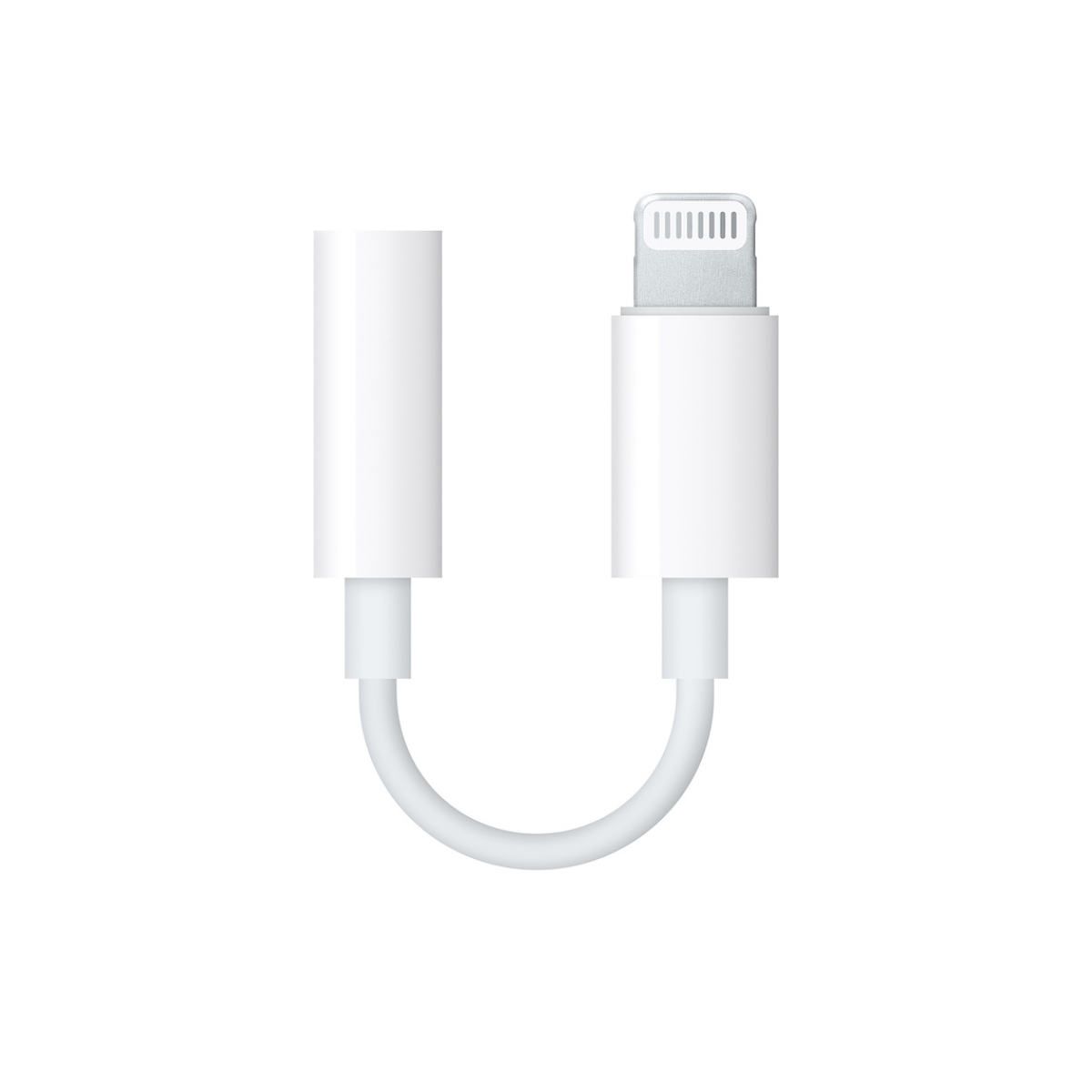 For Apple Iphone 7+ 8+ X XR XS XSMax 11 11pro 11 ProMax Dongle white