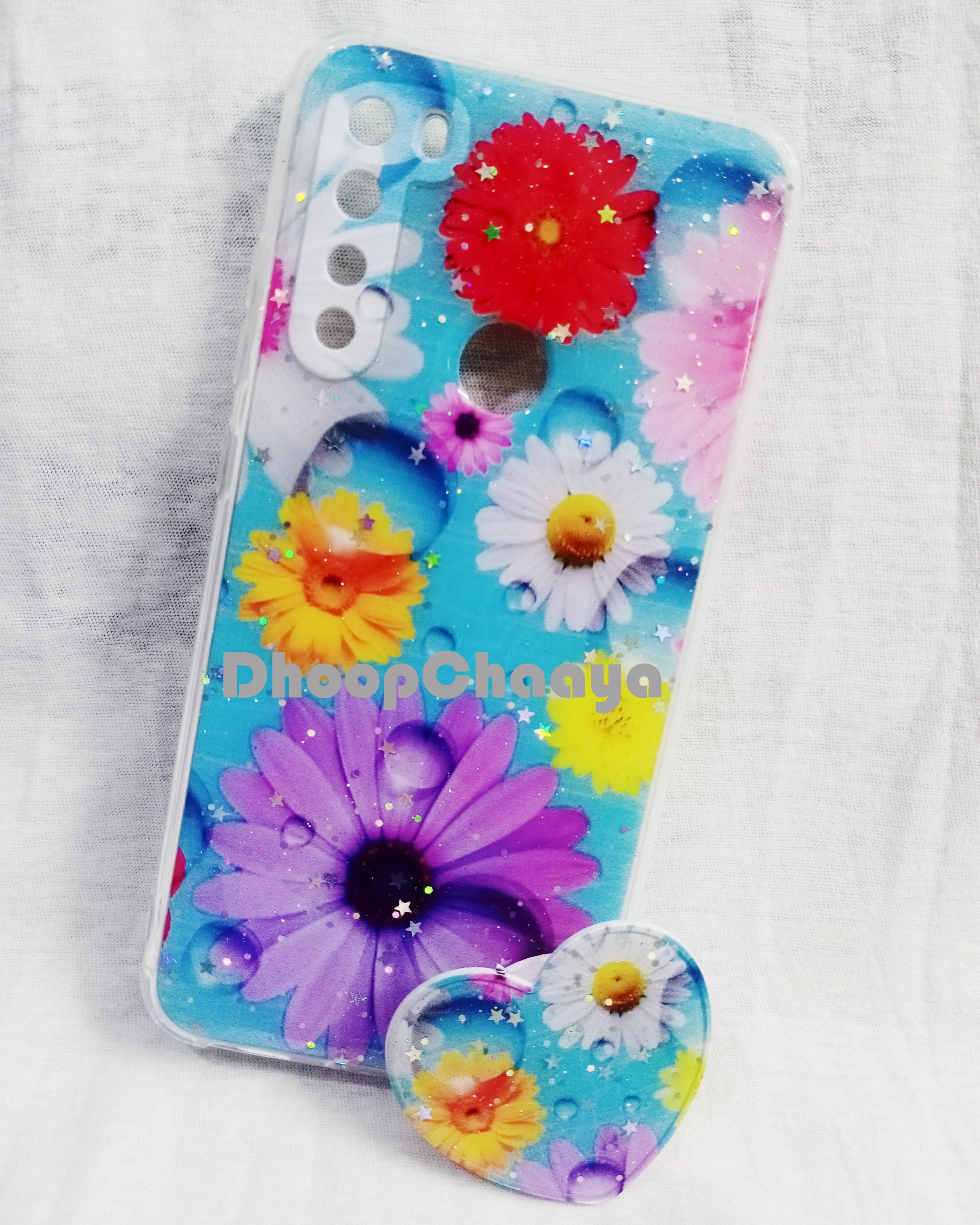 For Xiaomi Redmi Note 8 - 3D Flexible Silicone Fashionable Ladies Cover with Pop Up Socket