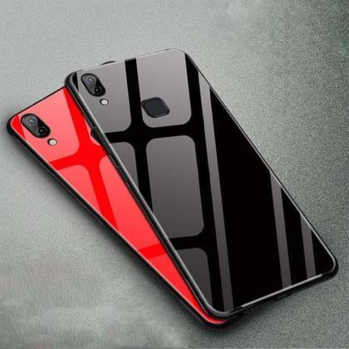 Luxury Back Cover Glass Case For Samsung Galaxy A6s