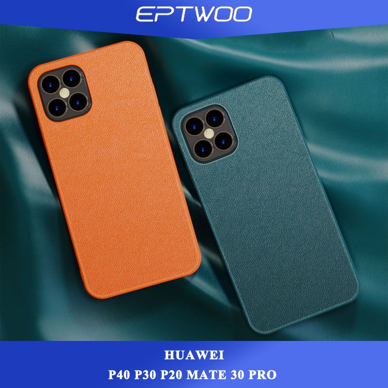 For HUAWEI P40 P30 P20 MATE 30 PRO Phone Case Luxury  PU Leather Back Cover Shockproof Soft Full Protective Case SPW-01