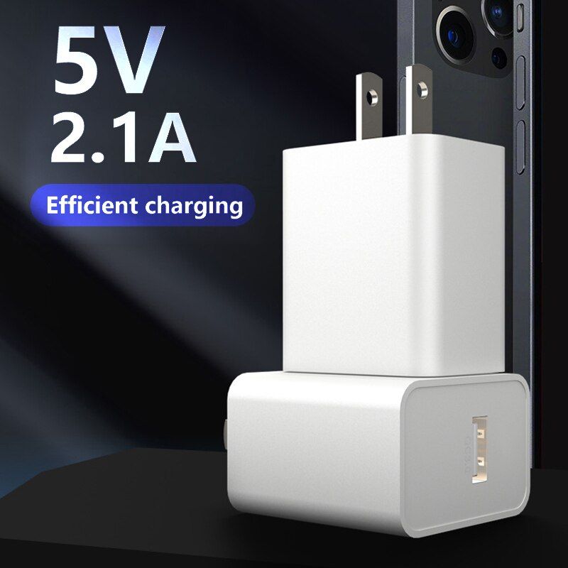 5v2A Mobile Phone Tablet Charger USB U.S. Standard Interface Android Iphone Type-C Multifunctional Universal Fast Power Adapter